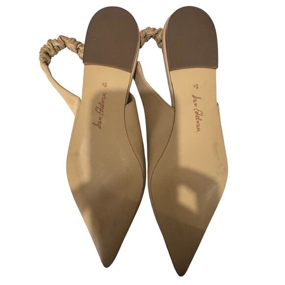 Brand New Sam Edelman Whitney Sling back flats, Size 8.5, So Cute & Versatile! - Picture 2 of 4